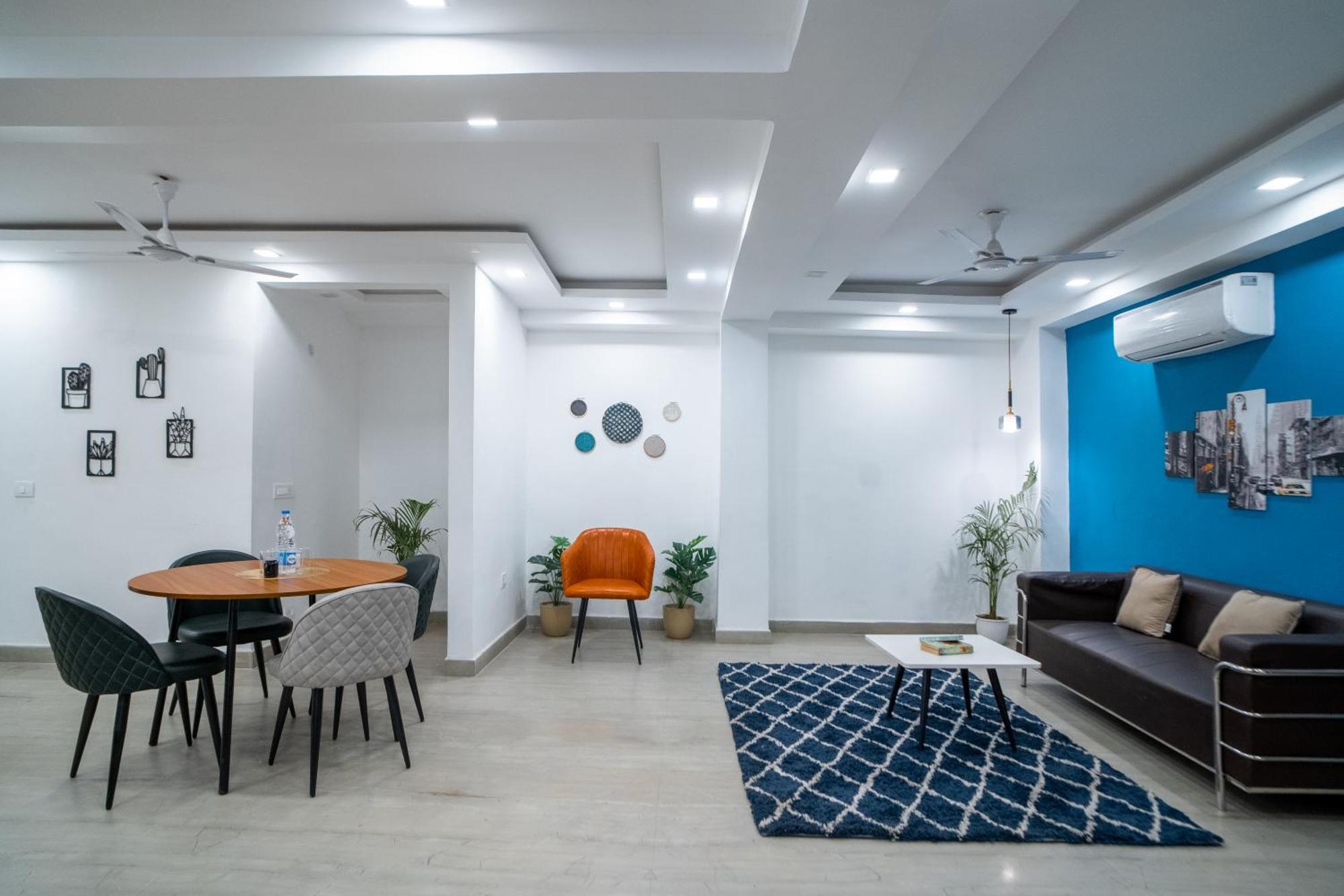 Flxho Uno - Serviced Apartment & Rooms - Golf Course Road Gurgaon Eksteriør billede